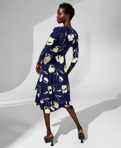 Kasper Women's Floral-Print Midi Fit & Flare Dress -Clothing Shop 23502200 fpx