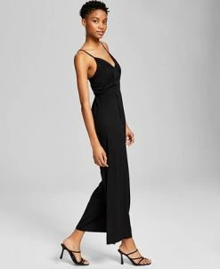 And Now This Women's Sleeveless Pull-On Wide-Leg Jumpsuit -Clothing Shop 23519470 fpx