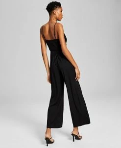 And Now This Women's Sleeveless Pull-On Wide-Leg Jumpsuit -Clothing Shop 23519471 fpx