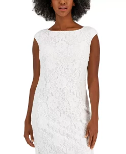 Kasper Women's Morgan Sleeveless Floral-Lace Shift Dress -Clothing Shop 23531014 fpx