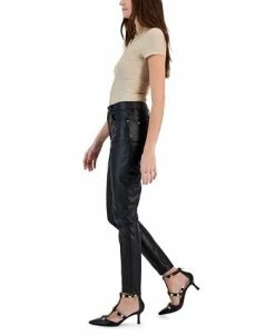 INC International Concepts Women's Faux-Leather Skinny Pants, Created For Macy's 9 INC International Concepts Women's Faux-Leather Skinny Pants, Created For Macy's -Clothing Shop 23541209 fpx
