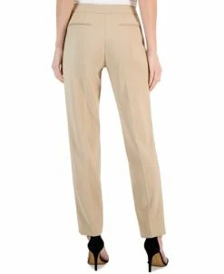 Anne Klein Women's Contour Stretch Tab-Waist Pants -Clothing Shop 23542055 fpx