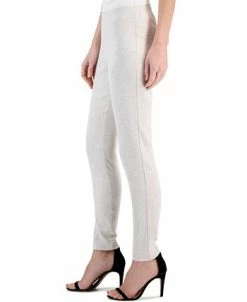 Anne Klein Women's High-Rise Pull-On Slim-Leg Ankle Pants -Clothing Shop 23542269 fpx