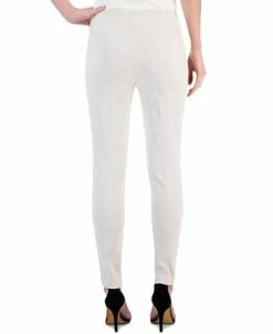 Anne Klein Women's High-Rise Pull-On Slim-Leg Ankle Pants -Clothing Shop 23542270 fpx