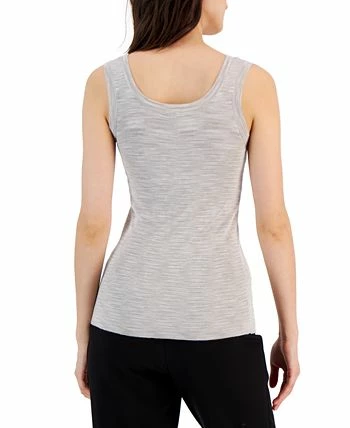 Anne Klein Women's Scoop Neck Space Dye Sleeveless Top 4 Anne Klein Women's Scoop Neck Space Dye Sleeveless Top - Image 2
