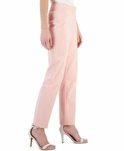 Anne Klein Women's Bowie Double-Weave Straight-Leg Pants -Clothing Shop 23542341 fpx