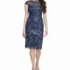 Vince Camuto Women's Embellished Cap-Sleeve Dress -Clothing Shop 23545677 fpx