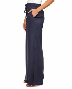 Michael Kors Women's Solid And Chain-Print High-Slit Pull-On Pants, Regular & Petite -Clothing Shop 23548169 fpx