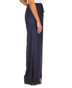 Michael Kors Women's Solid And Chain-Print High-Slit Pull-On Pants, Regular & Petite -Clothing Shop 23548170 fpx