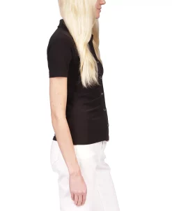 Michael Kors Women's Button Ruched-Front Top 13 Michael Kors Women's Button Ruched-Front Top -Clothing Shop 23548195 fpx