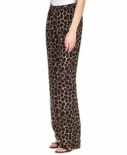 Michael Kors Women's Giraffe Tie Pull-On Pants -Clothing Shop 23556050 fpx