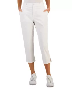 Style & Co Women's Mid Rise Comfort Waist Capri Pants, Created For Macy's 13 Style & Co Women's Mid Rise Comfort Waist Capri Pants, Created For Macy's -Clothing Shop 23568228 fpx