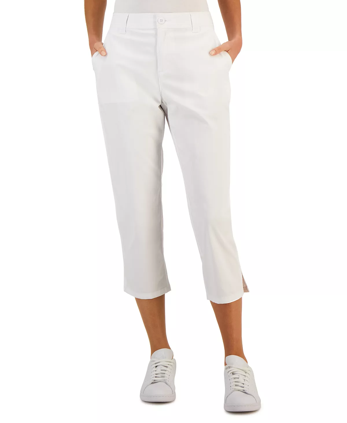 Style & Co Women's Mid Rise Comfort Waist Capri Pants, Created For Macy's 8 Style & Co Women's Mid Rise Comfort Waist Capri Pants, Created For Macy's - Image 6