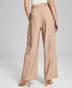 And Now This Women's High-Rise Wide-Leg Textured Trouser Pants 17 And Now This Women's High-Rise Wide-Leg Textured Trouser Pants -Clothing Shop 23568437 fpx
