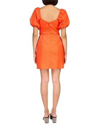 Sanctuary Women's Solid Resort Puff-Sleeve Poplin Dress 4 Sanctuary Women's Solid Resort Puff-Sleeve Poplin Dress - Image 2