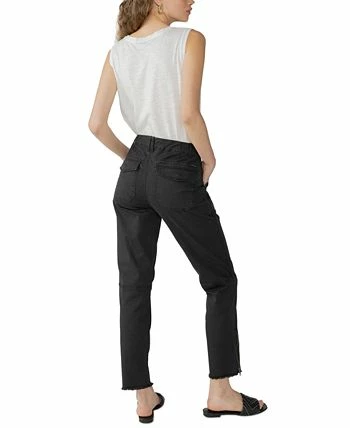 Sanctuary Women's Solid Peace Maker Frayed-Cuff Ankle Pants 4 Sanctuary Women's Solid Peace Maker Frayed-Cuff Ankle Pants - Image 2