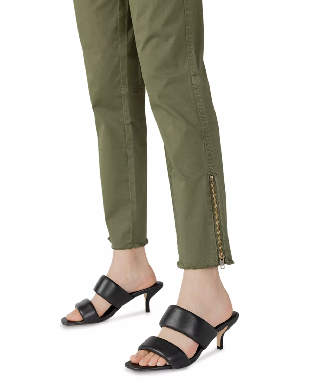Sanctuary Women's Solid Peace Maker Frayed-Cuff Ankle Pants 8 Sanctuary Women's Solid Peace Maker Frayed-Cuff Ankle Pants - Image 6