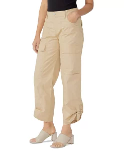 Sanctuary Women's Cali Solid Roll-Tab-Cuffs Cargo Pants -Clothing Shop 23601522 fpx