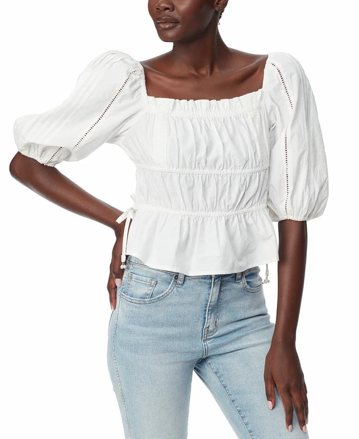 Sam Edelman Women's Square-Neck Peplum Blouse 3 Sam Edelman Women's Square-Neck Peplum Blouse