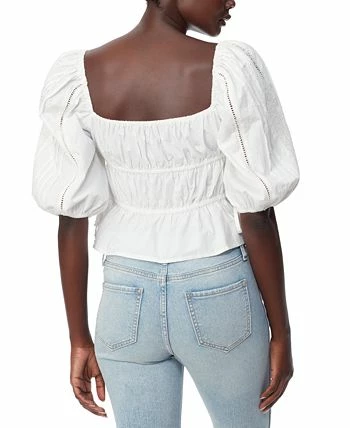 Sam Edelman Women's Square-Neck Peplum Blouse 4 Sam Edelman Women's Square-Neck Peplum Blouse - Image 2