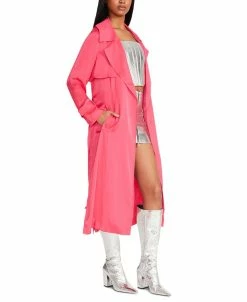 Steve Madden BB Dakota By Women's New Wave Belted Trench Coat 11 Steve Madden BB Dakota By Women's New Wave Belted Trench Coat -Clothing Shop 23642029 fpx