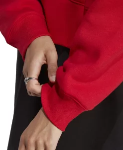 ADIDAS Women's Essentials Fleece Crewneck Sweatshirt -Clothing Shop 23654162 fpx