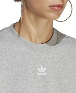 ADIDAS Women's Essentials Fleece Crewneck Sweatshirt -Clothing Shop 23654261 fpx