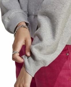 ADIDAS Women's Essentials Fleece Crewneck Sweatshirt -Clothing Shop 23654262 fpx