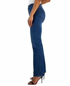 Anne Klein Women's High Rise Front-Fly Bootcut Jeans -Clothing Shop 23676995 fpx