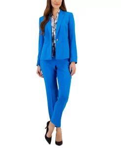 Kasper Women's Printed Tie-Neck Sleeveless Blouse -Clothing Shop 23677732 fpx