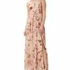 Adrianna Papell Women's Floral-Print One-Shoulder Gown -Clothing Shop 23684604 fpx