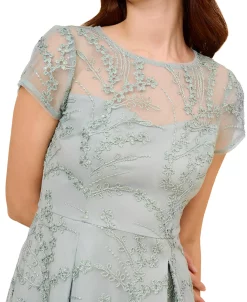 Adrianna Papell Women's Sequined Embroidered Dress -Clothing Shop 23684871 fpx