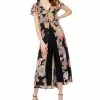 Adrianna Papell Women's Floral-Print Overlay Jumpsuit -Clothing Shop 23685494 fpx