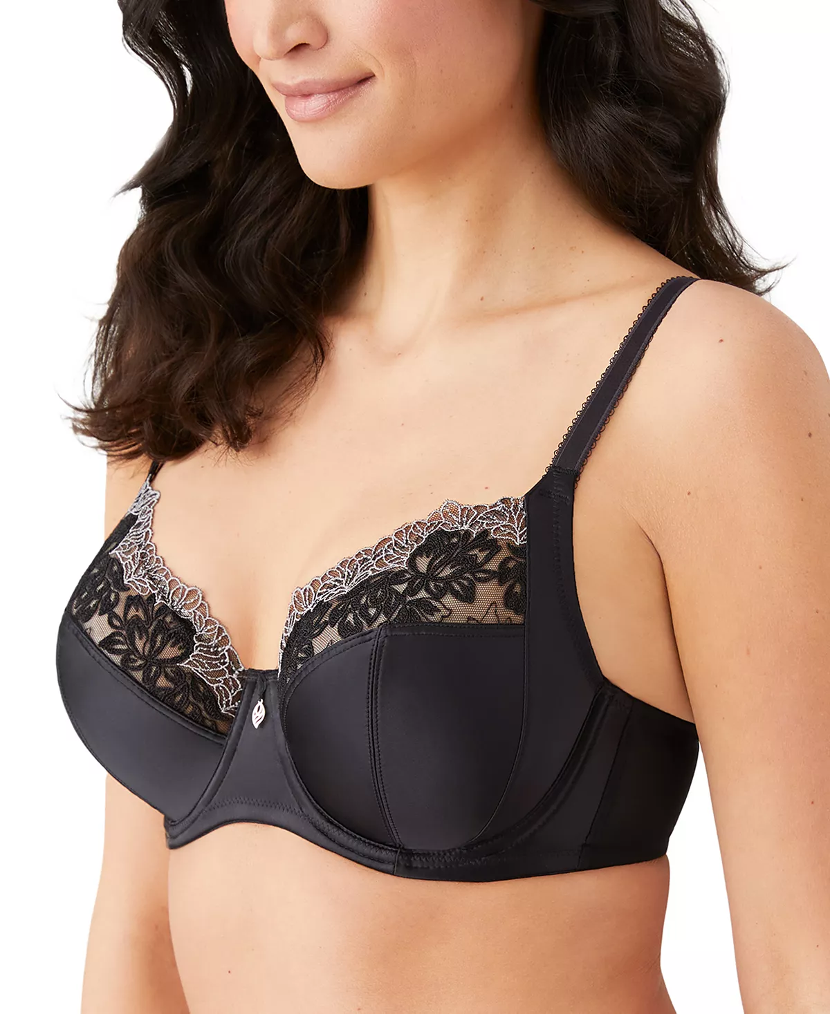 Wacoal Men's Side Note Embroidered Underwire Bra 855377 5 Wacoal Men's Side Note Embroidered Underwire Bra 855377 - Image 3
