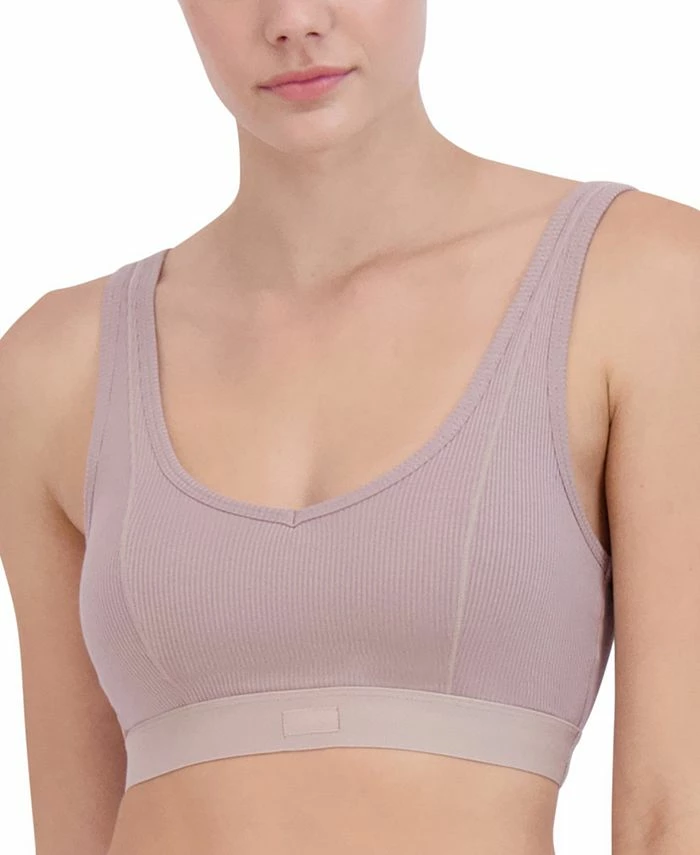 Steve Madden Women's Ribbed Stretch Bralette SM02151 3 Steve Madden Women's Ribbed Stretch Bralette SM02151