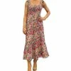 Sam Edelman Ocked Tiered Printed A-Line Dress 1 Sam Edelman Ocked Tiered Printed A-Line Dress -Clothing Shop 23706446 fpx