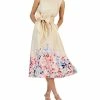Anne Klein Women's Floral-Print Belted Midi Dress -Clothing Shop 23719891 fpx