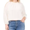 Vince Camuto Plus Size Cold-Shoulder Top -Clothing Shop 23732251 fpx