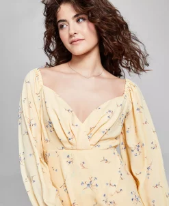 And Now This Women's Ruffled Pleated-Bust A-Line Dress 13 And Now This Women's Ruffled Pleated-Bust A-Line Dress -Clothing Shop 23733318 fpx