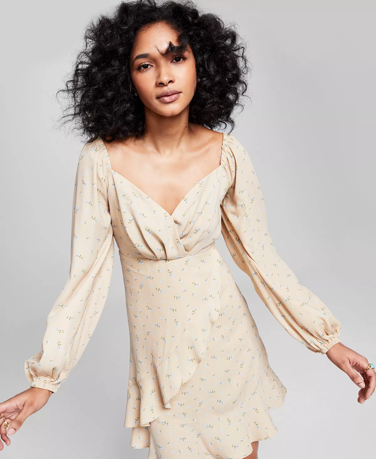 And Now This Women's Ruffled Pleated-Bust A-Line Dress 6 And Now This Women's Ruffled Pleated-Bust A-Line Dress - Image 4