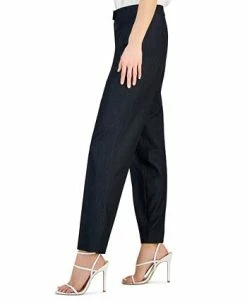 Anne Klein Women's Denim Straight-Leg Pants -Clothing Shop 23777491 fpx