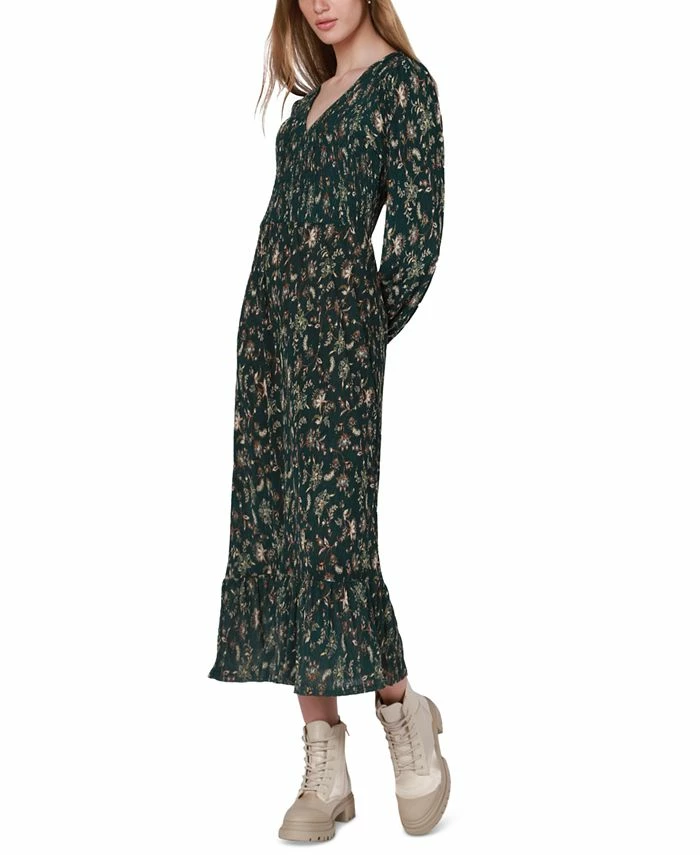 Black Tape Women's Plissé Ruffled-Hem Maxi Dress 3 Black Tape Women's Plissé Ruffled-Hem Maxi Dress