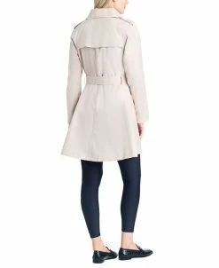 Kate Spade New York Women's Single-Breasted Raglan-Sleeve Trench Coat -Clothing Shop 23894723 fpx