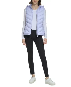 Charter Club Women's Packable Hooded Puffer Vest, Created For Macy's -Clothing Shop 23909628 fpx