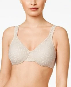 Olga Sheer Leaves Minimizer Bra 35519