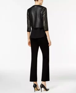 Anne Klein Flare Leg Compression Pant -Clothing Shop 8081013 fpx