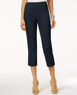 JM Collection Embellished Pull-On Capri Pants, Created For Macy's -Clothing Shop 8191310 fpx