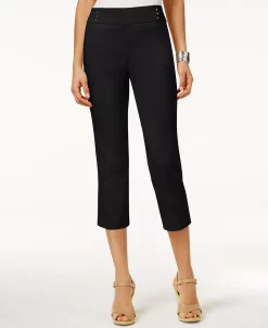 JM Collection Embellished Pull-On Capri Pants, Created For Macy's -Clothing Shop 8191312 fpx