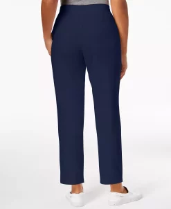 Karen Scott Port Drawstring Straight-Leg Pants, Created For Macy's -Clothing Shop 9127992 fpx