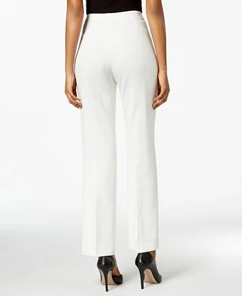 Kasper Straight-Leg Modern Crepe Dress Pants 4 Kasper Straight-Leg Modern Crepe Dress Pants - Image 2